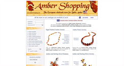 Desktop Screenshot of ambershopping.com